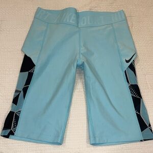 Nike Drifit biker shorts, gently used, size Large